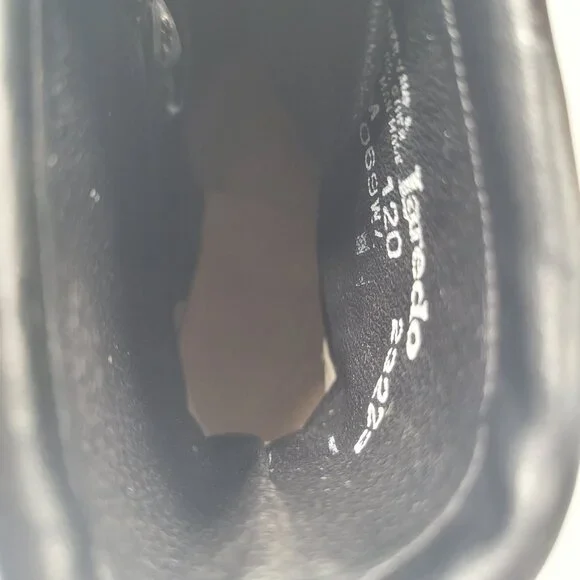 Laredo Kilte Roper Women's Black Leather Lace up Western Boots US Size 7M - Picture 9 of 12